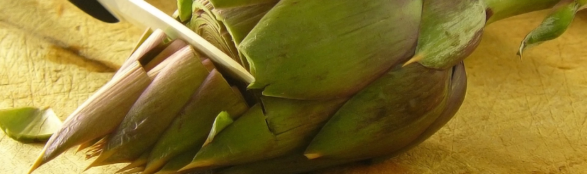 Menu a base di Pesce e Carciofi